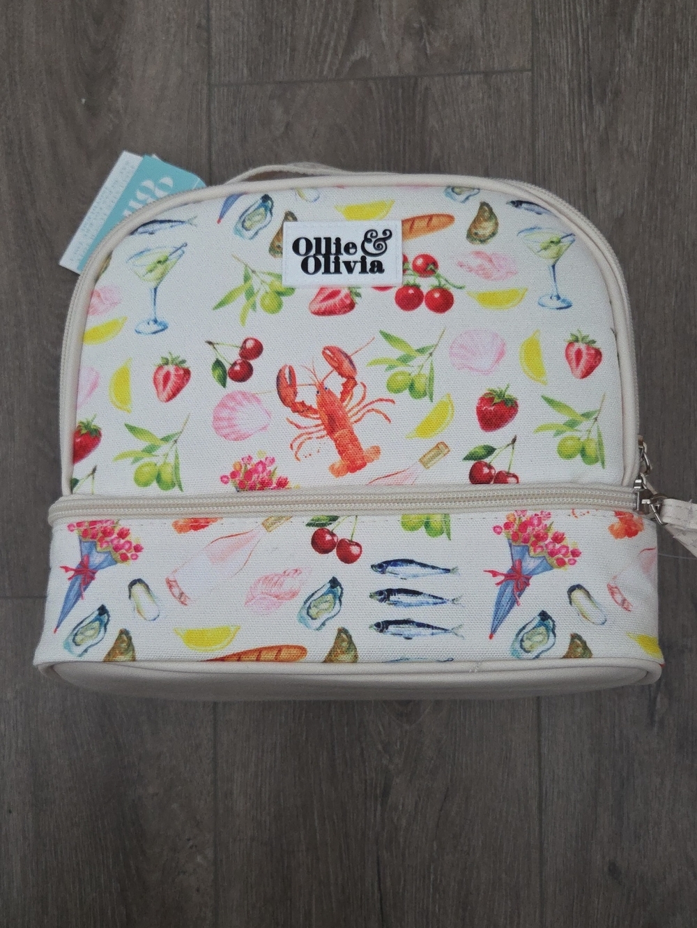 Ollie and Olivia lunch bag Summer Picnic